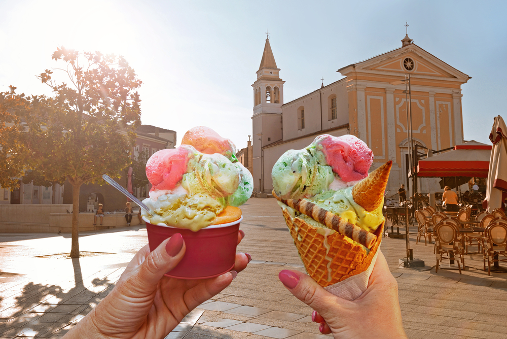 Při navštěvě Chorvatska nezapoměňtě ochutnat místní zmrzlinu